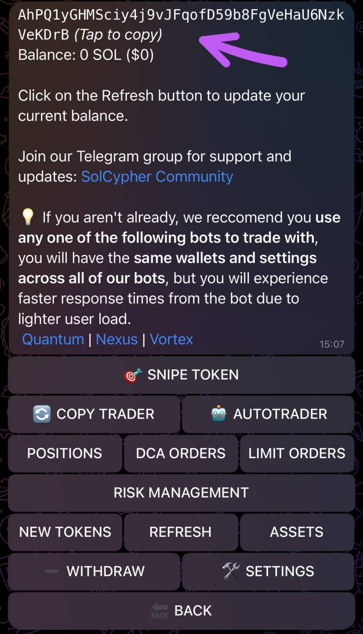 Wallet Interface